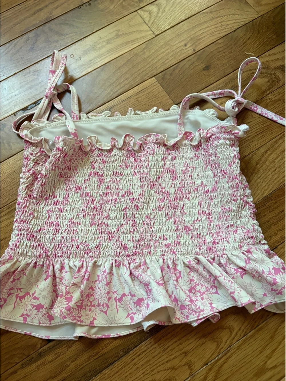 Vineyard vines girls 2 pc tankini swim L 14